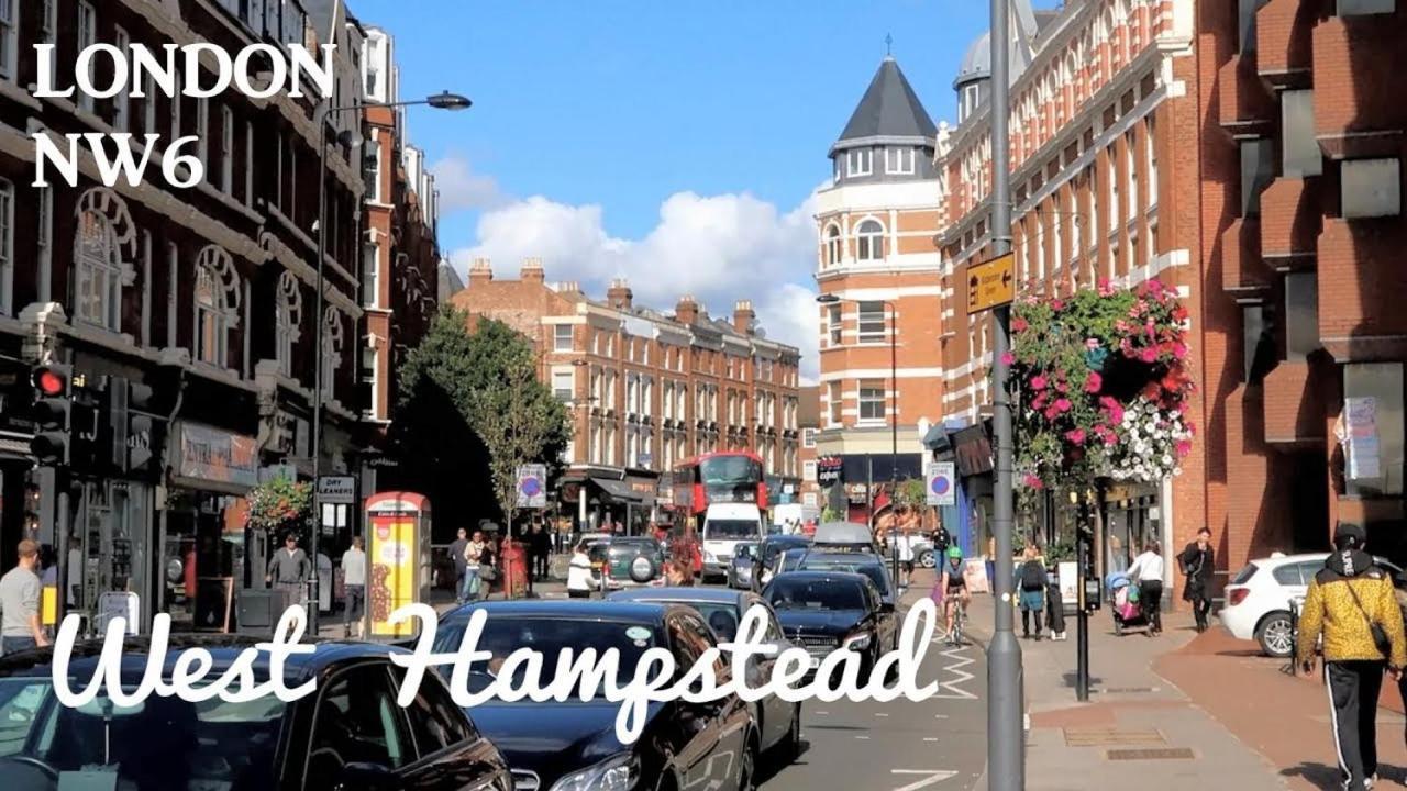 Stunning 3 Bed Duplex Apartment In The Heart Of West Hampstead Лондон Экстерьер фото